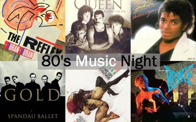80s Music Night at Red Bar & Restaurant Weybridge Surrey