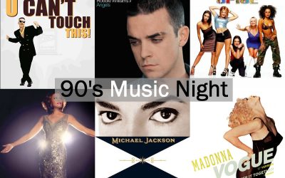 90s Music Night at Red Bar & Restaurant Weybridge Surrey