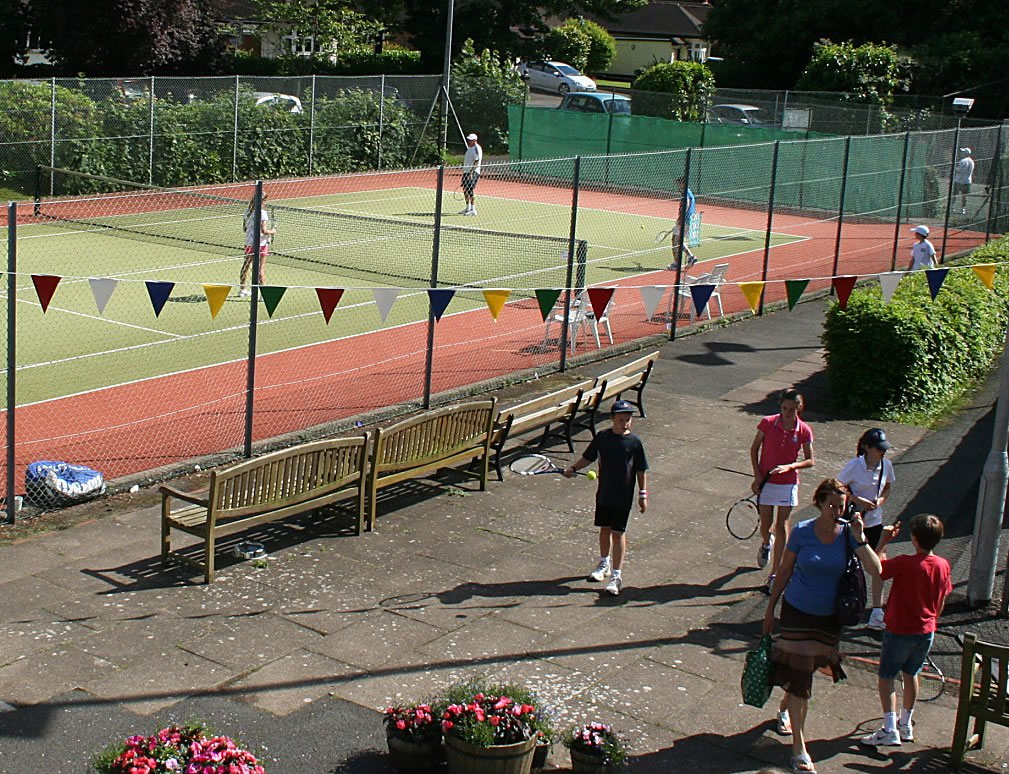 Open Days at Weybridge Lawn Tennis Club Walton Lane near the River Thames