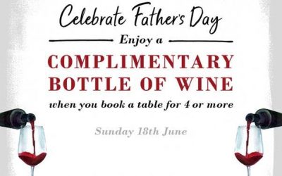 Fathers Day Offer At Cafe Rouge Weybridge Surrey – Also Applies To Other Restaurants