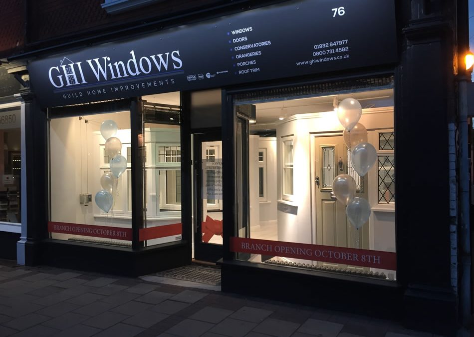 Guild Home Improvements Opens Weybridge Surrey Showroom