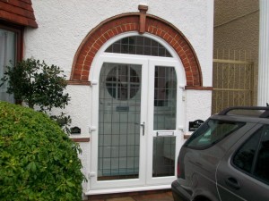 Glazed Door & Porch Supplied & Installed by GHI Windows of Weybridge Surrey