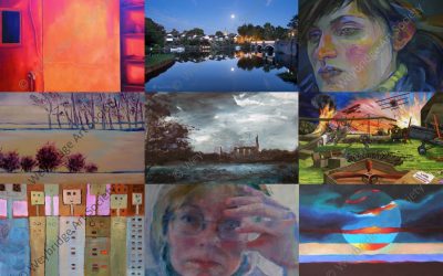 Weybridge Art Society Christmas Exhibition in Weybridge Hall