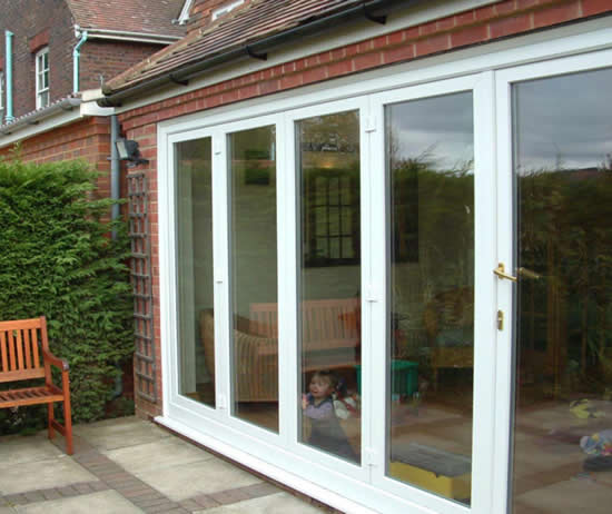 Double Glazed Patio Doors Supplied & Fitted by GHI Windows of Weybridge Surrey
