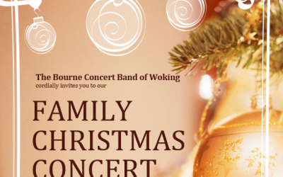 Family Christmas Concert in Chertsey by Bourne Concert Band of Woking