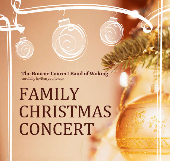 Family Christmas Concert in Chertsey by Bourne Concert Band of Woking