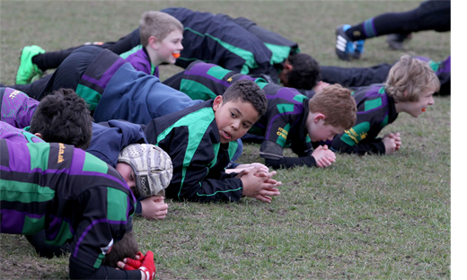 Weybridge Vandals Rugby Club - Junior Rugby Training