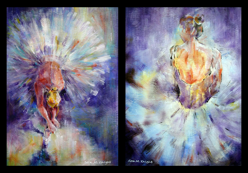 Ballet & Dance Art by Woking Surrey Artist Sera Knight
