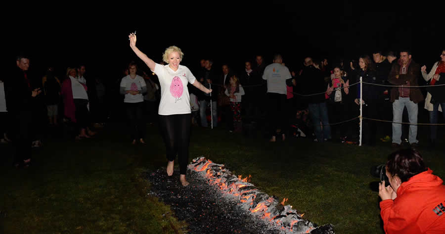 Sign Up For The Shooting Star Chase Charity Fire Walk 2018