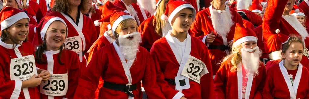 Santa Fun Run – Woking & Sam Beare Hospices – Join In The Fun & Help Our Vital Local Charity