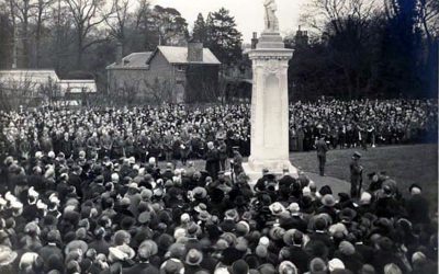 Remembrance Sunday Ceremonies In Weybridge Surrey – Wreath Laying Ceremony, Parade & Church Services