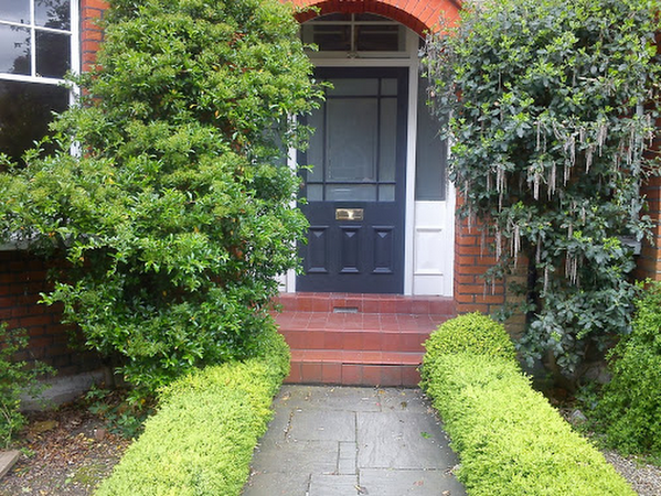 Front Door & Paving - Wimbledon House Extension by Weybridge Surrey Builders