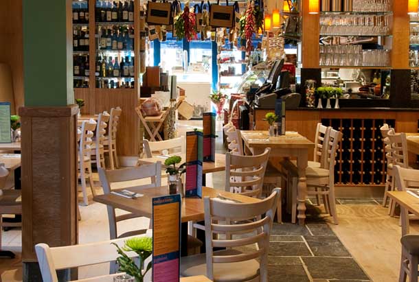 Valentina Italian Restaurant Weybridge Surrey is restaurant is open for breakfast, lunch and dinner