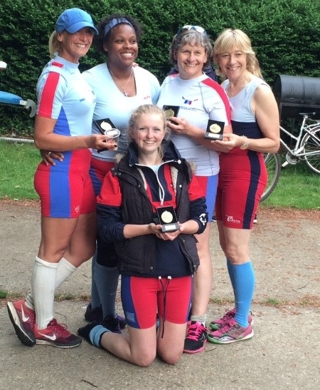 Race Success after Regatta at Weybridge Ladies Amateur Rowing Club Elmbridge