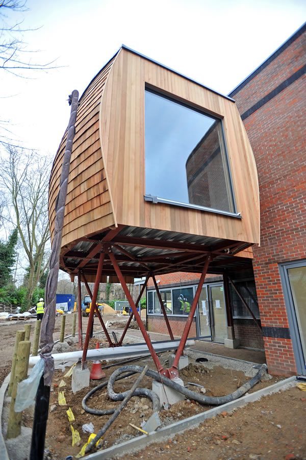 SC Johnson has donated over £100,000 to fund the construction and furnishing of a family ‘pod’ at Woking & Sam Beare Hospices’ new state-of-the-art 20 bedroom hospice