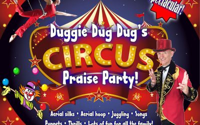 Duggie Dug Dug’s Circus Praise Party In Weybridge