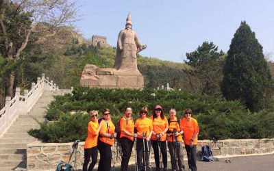 Great Wall of China Trek for Charity by Weybridge Town Business Group’s Gill Eastwood
