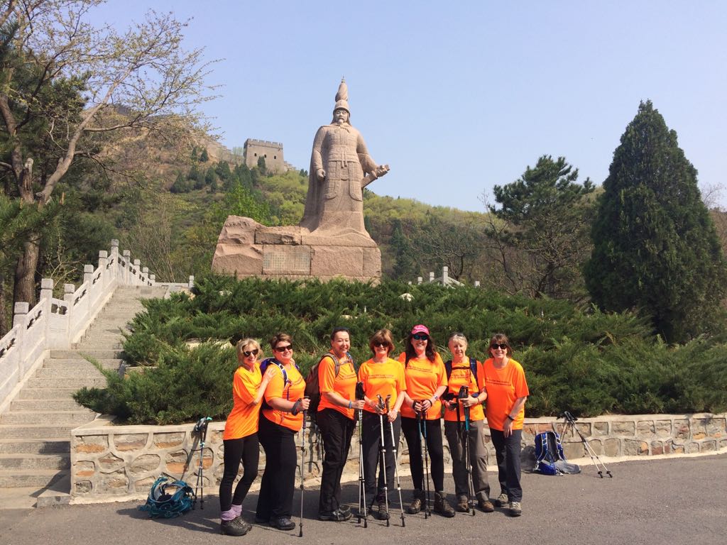 Group Photo - Great Wall of China for The John King Brain Tumour Foundation