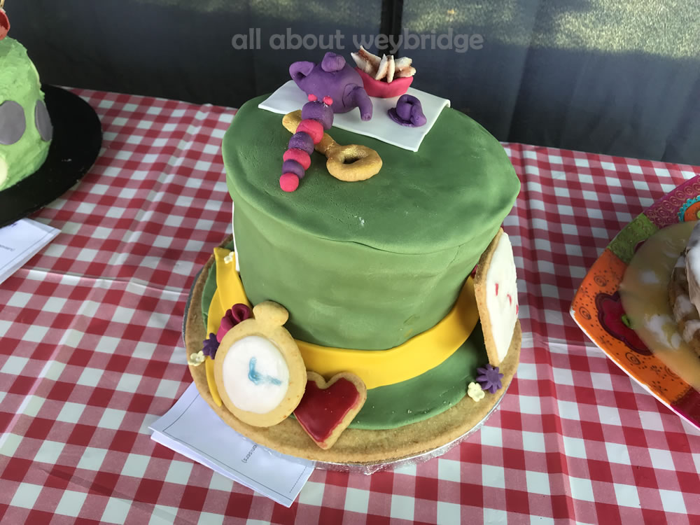 Alice In Wonderland Tea Party Celebration Cake - Childrens Section - Great Weybridge Cake Off 2018
