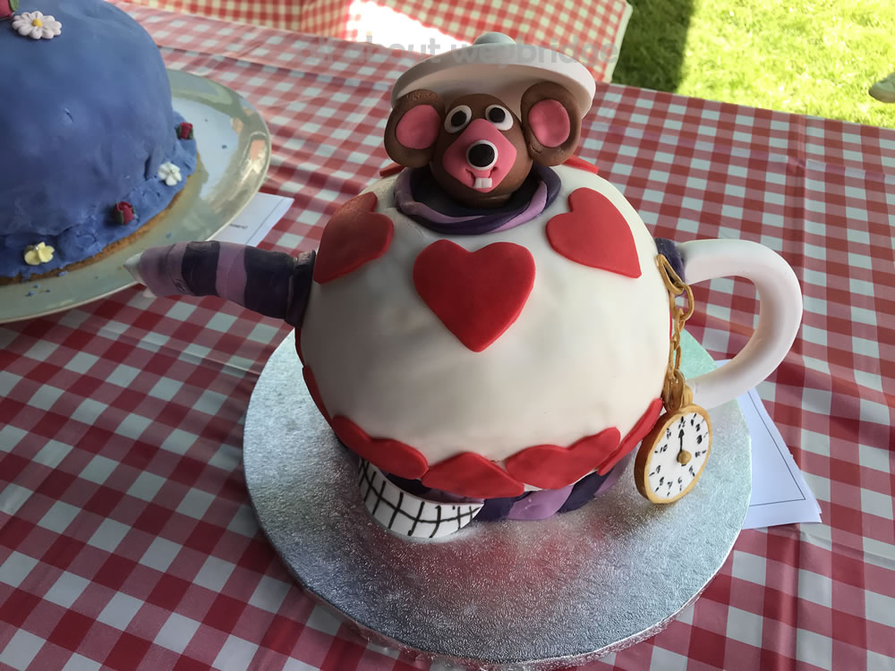 Mad HattersTea Party - Alice In Wonderland - Celebration Cakes - Great Weybridge Cake Off 2018