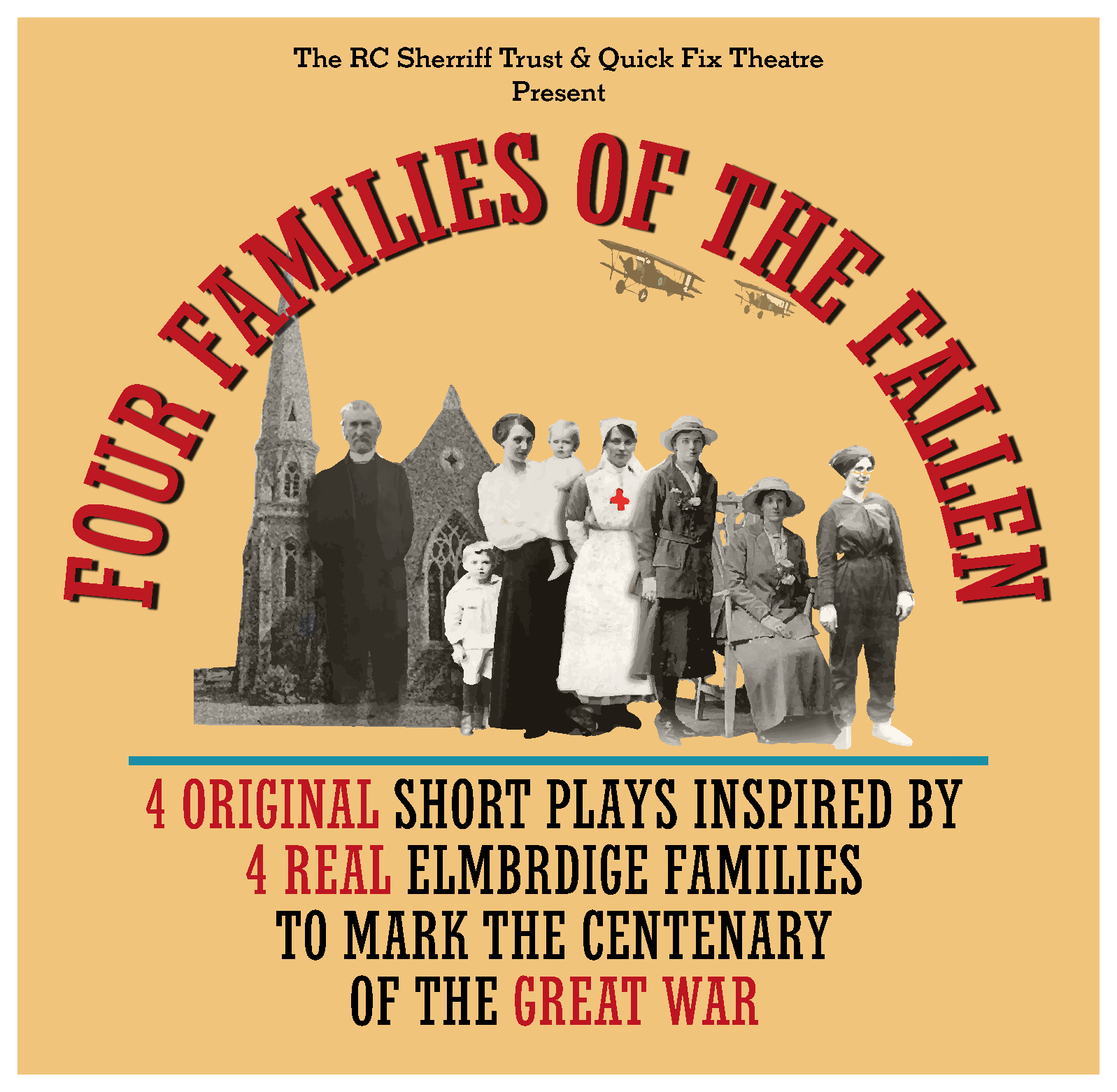 Four Families Of The Fallen - Plays about Weybridge families of armed service men who died in World War 1