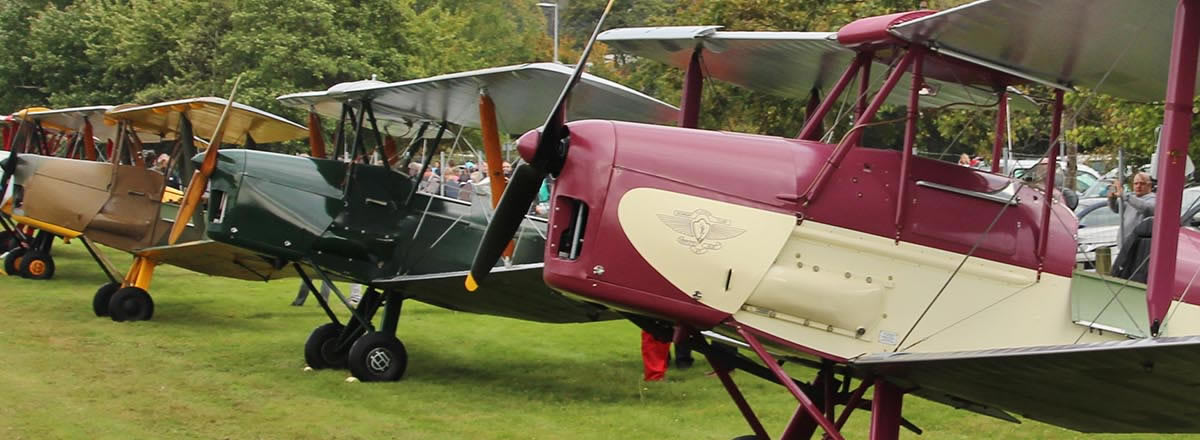 Tiger Moth Brooklands Aviation Day 2018