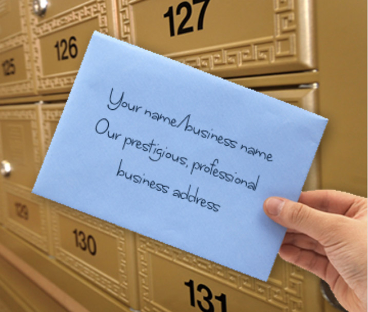 Looking for the best Weybridge address available? Look no further. Select a Premier mailbox or virtual address service for the lowest suite number (007, anyone?!) and much more!