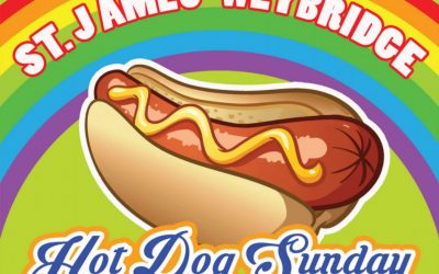 Hot Dog Sunday at St James’ Church Weybridge Surrey