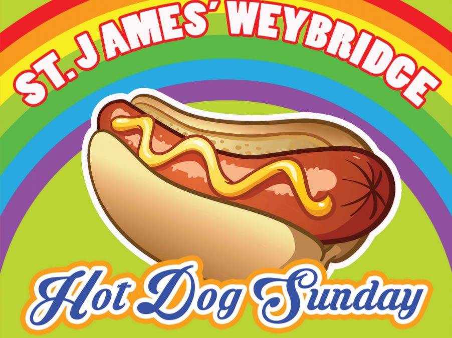 Hot Dog Sunday at St James’ Church Weybridge Surrey