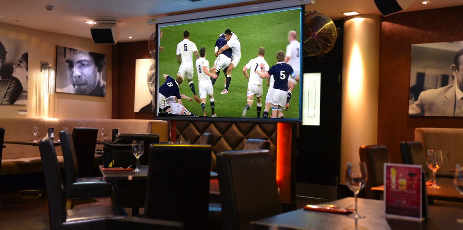 Six Nations Rugby - Live Matches On The Big Screen At Red Bar Weybridge Surrey