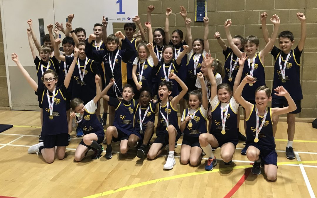 Cleves School are Sportshall Athletics Surrey County Champions 2019!