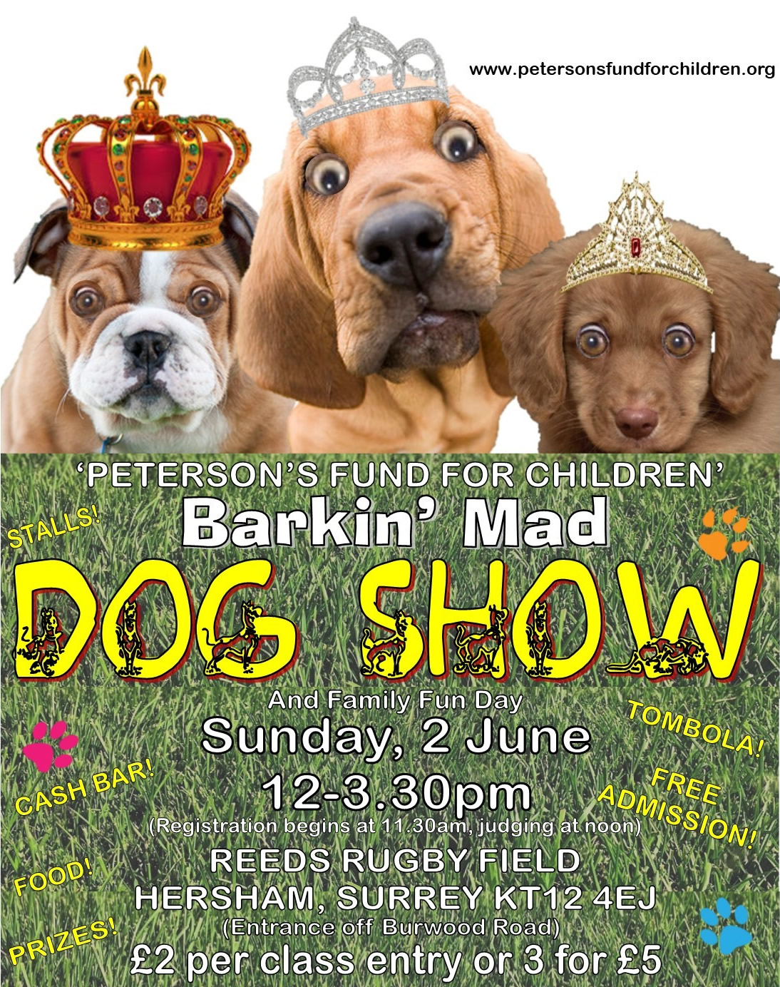 Come one, come all to our annual Barkin’ Mad Dog Show!