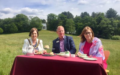 Elmbridge Food Festival at Painshill Park, Cobham in September