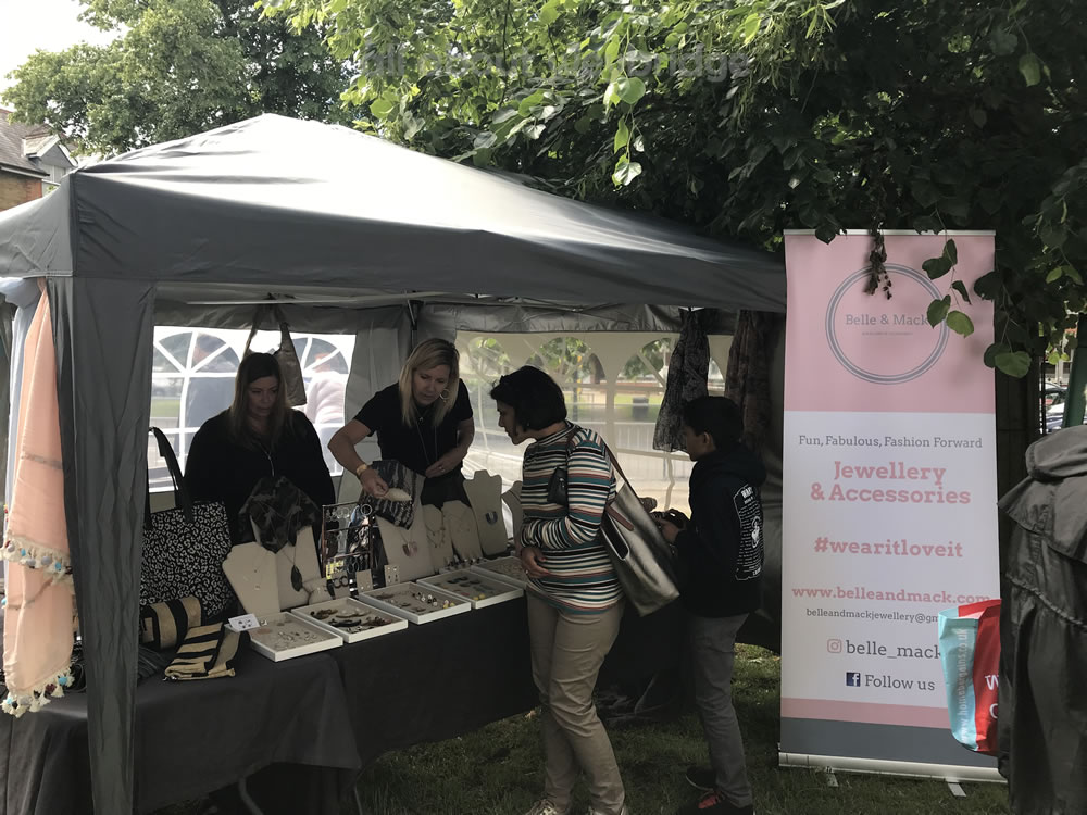 Belle and Mack Jewellery Stall at Great Weybridge Cake-Off