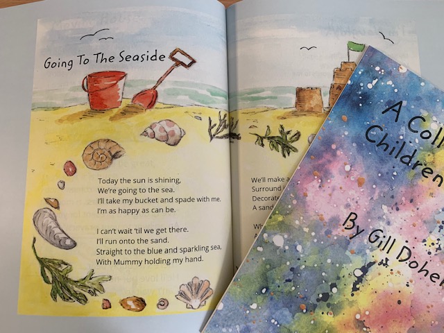 Woking Sam Beare Hospices shop has Children’s Book of Poems by Walton-on-Thames Author