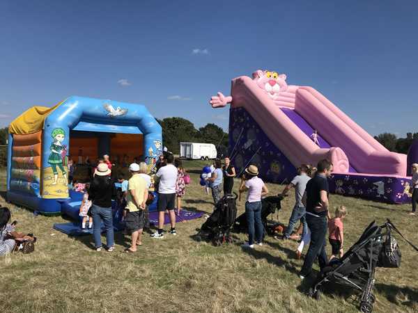 Inflatables - Fun play for kids at Brooklands Fun Day Weybridge Elmbridge