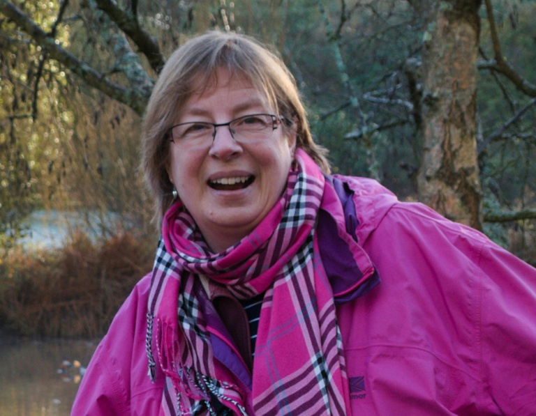 Karen Stow - Volunteer for Healthy Walks organised by Elmbridge Borough Council
