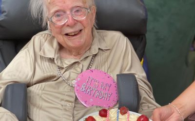 Sutton Lodge Weybridge Resident Rita Celebrates 101st Birthday