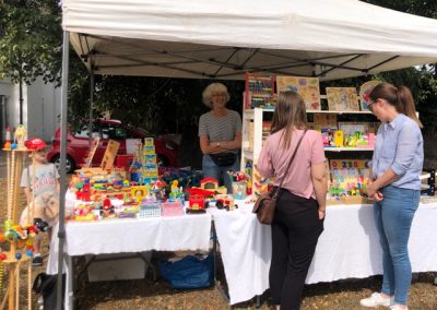 Anja’s Wooden Toys - Stall at Weybridge August market