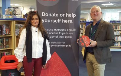 Surrey becomes first County in England to support Weybridge based Binti’s Dignity At Work Initiative, to provide Free Period Products