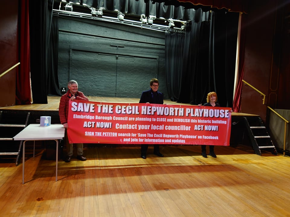 Save Elmbridge Hall for Theatre Music and Community events - Cecil Hepworth Playhouse Walton on Thames
