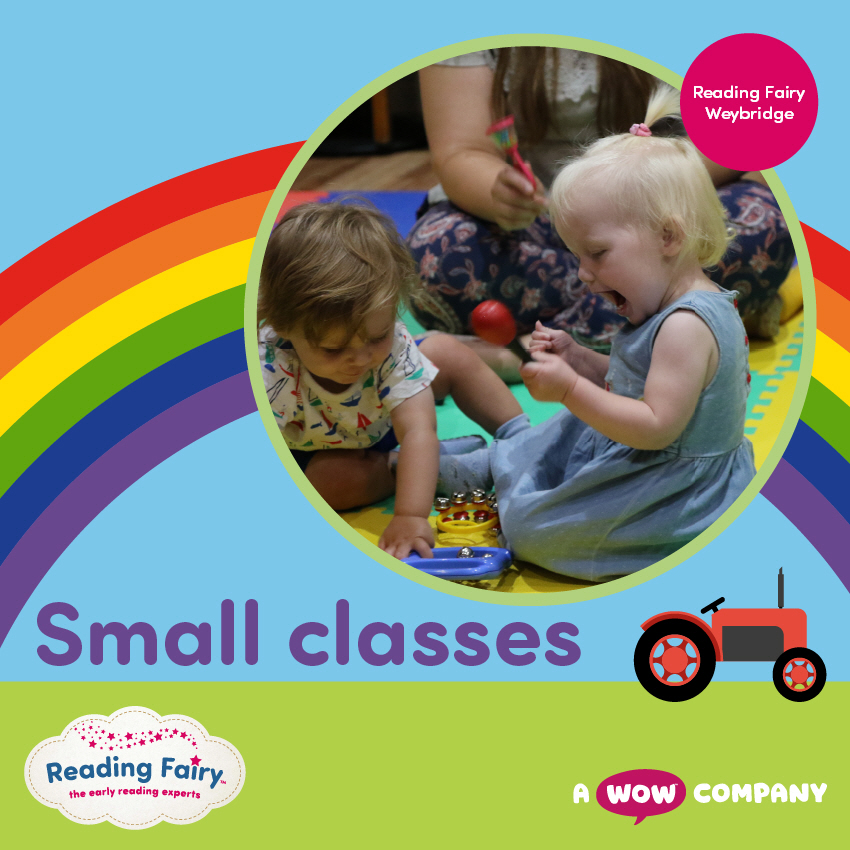 Small Class Sizes - Reading Fairy Weybridge and Oatlands