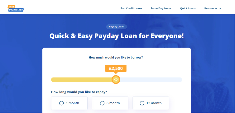 Quick and Easy Payday Loan