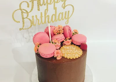 Darlingbuds of Chocolate Birthday Cake