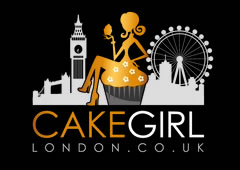 Weybridge Surrey Cake Maker - Cake Girl London Black Logo
