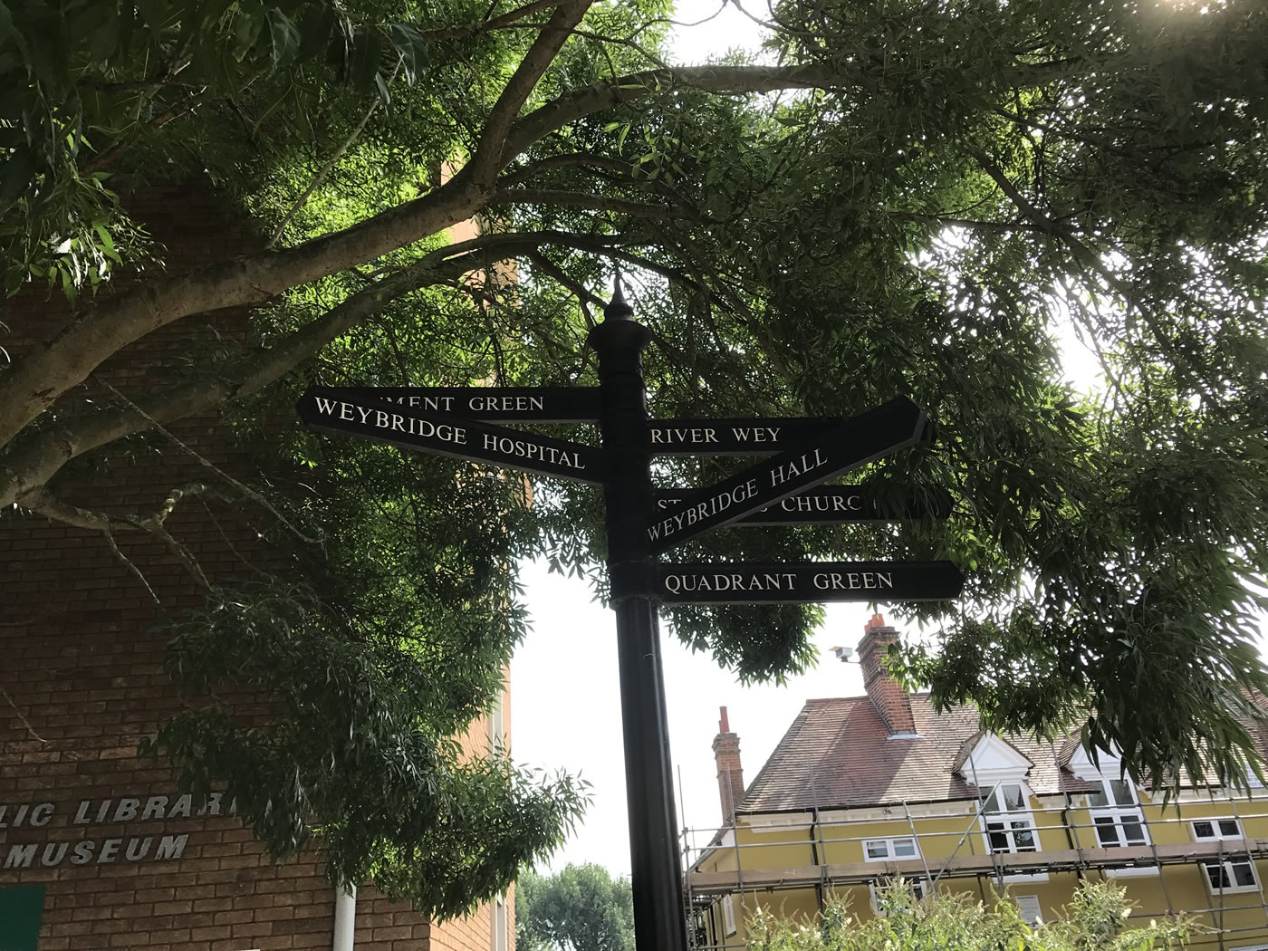 Weybridge Surrey - Signposts