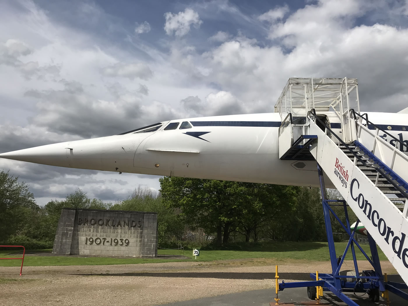 Brooklands Museum Weybridge Surrey - Concorde Jet Airplane