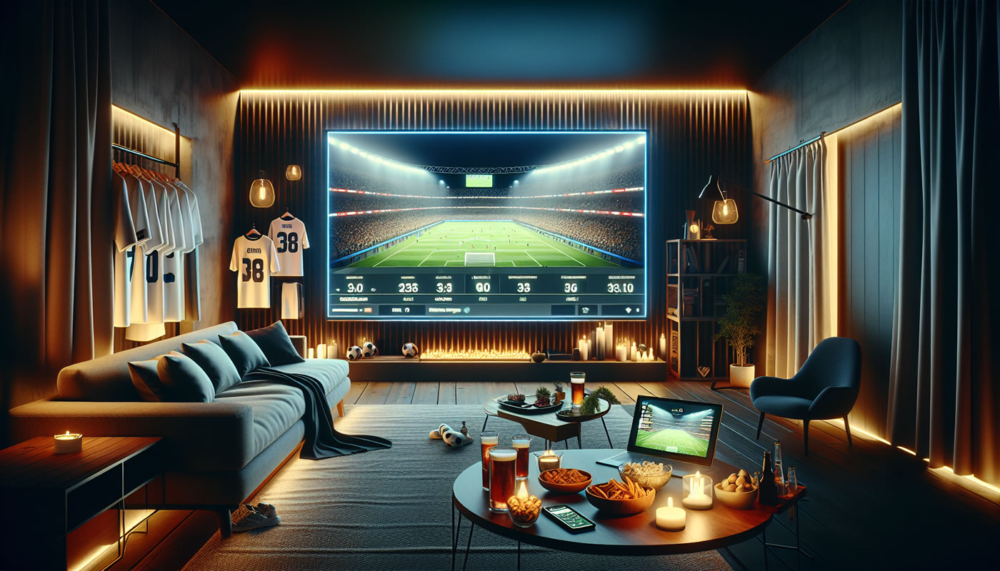 Enjoy Football Matches and other Sports Games from your couch