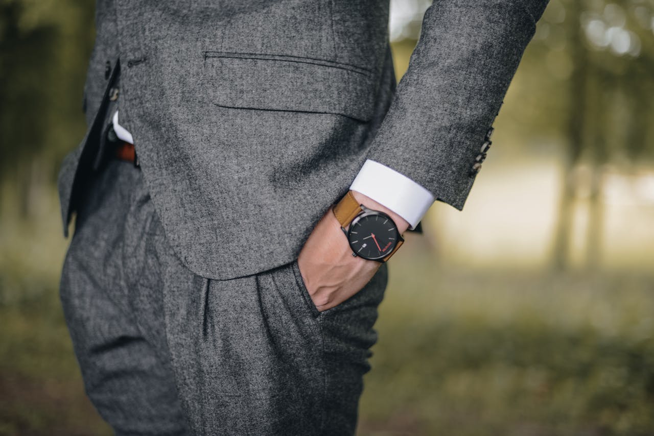 Mens fashion - hand in pocket Mens fashion - hand in pocket