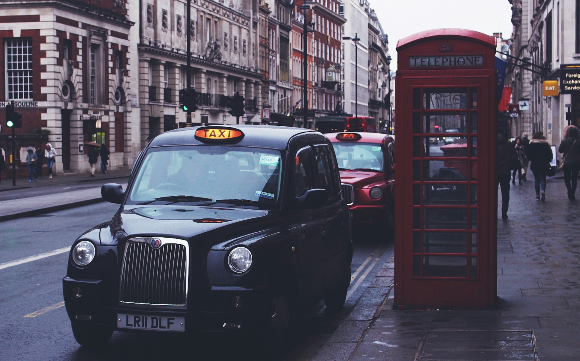 Visiting London - Black Taxi Cab